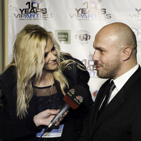 Nikos Tsirozidis VIPARTIES interview